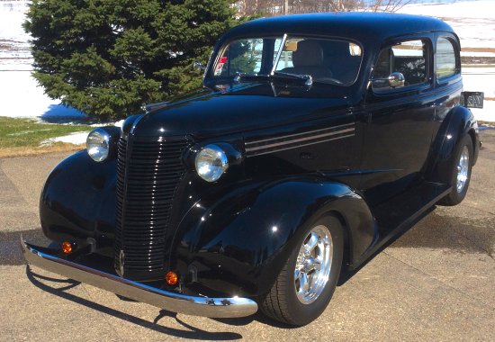 1938 Chevy - Paul and Anne